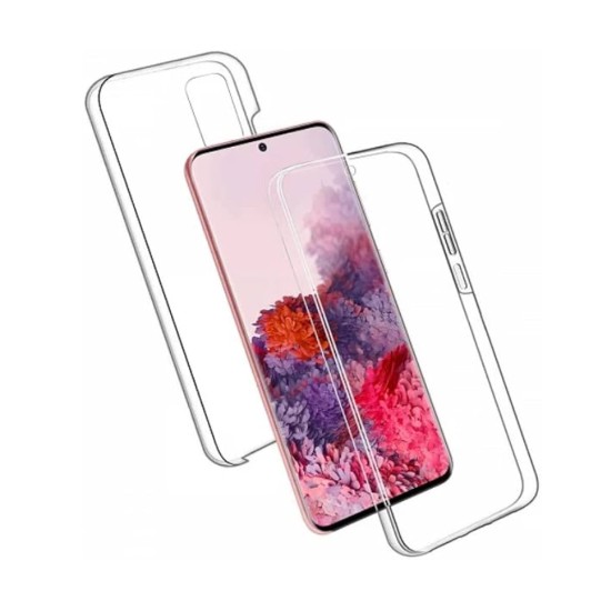 360º Silicon Case for Samsung Galaxy S20 Transparent